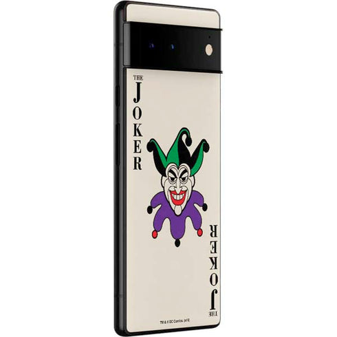 DC Comics The Joker Calling Card Google Pixel 6 Pro Skin